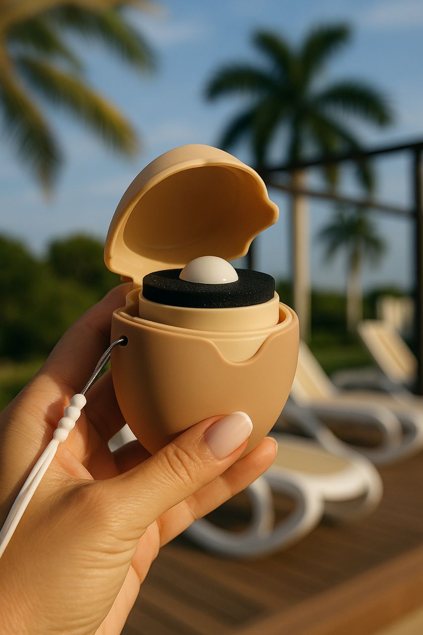 Applicateur de Crème Solaire Pratique & Mains Libres - MERAKISUN